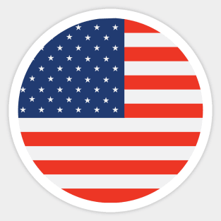 USA Flag Sticker